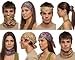Delicol 6pcs Assorted Seamless Outdoor Sport Bandanna Headwrap Scarf Wrap(7 Color Choices) (Style 1)