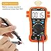 BTMETER BT-39C True RMS Digital Multimeter Auto Ranging for AC DC Voltage,Current, Resistance, Capacitance Tester with Temp Battery LED Test Auto Backlit