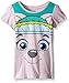 Paw Patrol Little Girls' Toddler Short Sleeve T-Shirt, Lilac Everest, 4T