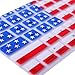 HDE Protective Silicone Keyboard Cover Skin for Macbook Air 11.6 (Model 1370 and A1465), American Flag