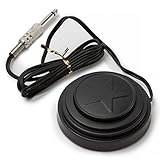 AmeriVolt Round Star Tattoo Foot Pedal 360 Degree Switch w/ 5 ft. Cord - Black