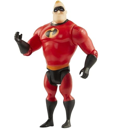 Amazon.com: Pixar Mr. Incredible Figure True to Movie Scale