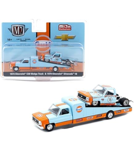 Amazon.com: M2 1968 Chevy C60 Flatbed Truck #68 Matt Dark Green