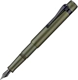 Hongdian M2 Black Forest Mini Fountain Pen Extra Fine Nib Aluminium view 2