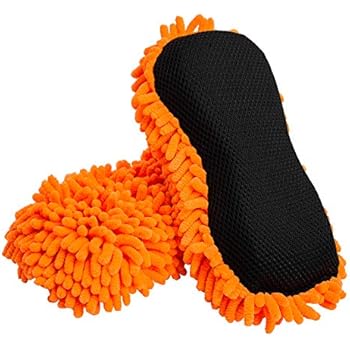 SCRUBIT Microfiber Car Wash Sponge Non-Scratch Microfibers for Cleaner Cars, Great for Everyday Cleaning - Automobile Cleaning Sponges Essential Part of Any Car Wash Kit - 2 Pack