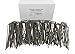 Pinnacle Mercantile 100 Garden Landscape Staples Fabric Anchor Stakes Strong 11 Gauge Steel 6 Inch Made in USA