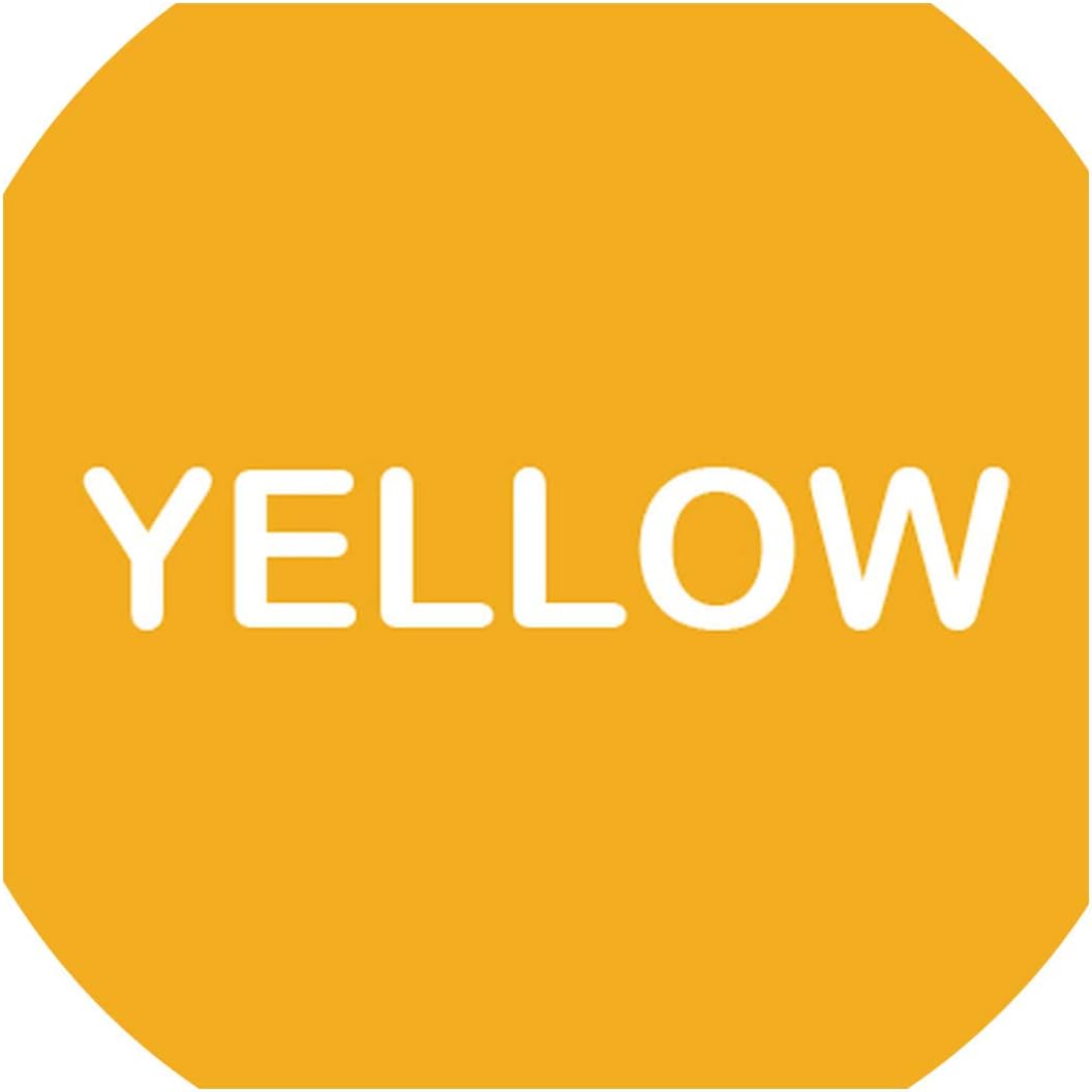 Fenyoung Black Dots Wall Stickers for Kids Room Baby Nursery Stickers Home Decor Kids Wall Sticker Baby Room Children Home Decoration,Yellow,4X4cm 48 Dots