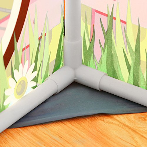 Kids House,2-Piece Toddler Play Tents w/ Ball Pit ,Indoor & Outdoor Jungle Gym Playhouse Children,Boys,Girls & Babies,Foldable Large Toys Storage - Great Birthday Gift