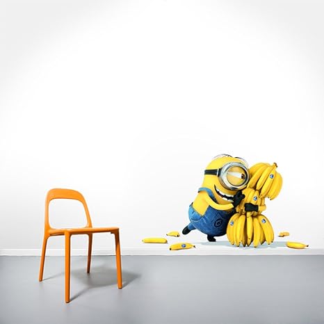 Buy Wall Stencil Home Decor Home Decor Minion With Bananas