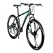Eurobike EURX9 Mountain Bike 21 Speed 3-Spoke 29 Inches Wheels Dual Disc Brake Aluminum Frame MTB Bicycle (Blackgreen)thumb 1