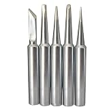 ShineNow ST Series Soldering Tip for Weller WP25, WP30,WLC100,SP40L,SP40N and WP35 Irons Tips 5pcs Pack