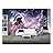 Plasmatic Nebula, Deep Outer Space Background with Stars - Removable Wall Mural | Self-Adhesive Large Wallpaper - 100x144 inches