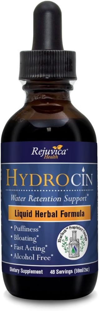 Hydrocin Natural Diuretic for Healthy Water Balance - All-Natural Herbal Liquid Formula - Dandelion, Chanca Piedra, Green Tea and More: Health & Personal Care