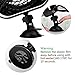 OPOLAR F1101 Car/Vehicle and Desk Fan, Portable, Powerful And Quiet USB Fan With Suction Cup, Angle Adjustable ,Black With 2 Speeds for Automobile, Home, Office, High Compatibility, 4.9ft Cable
