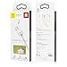Airpods Strap Airpods Magnetic Strap Apple iPhone X/iPhone 8/iPhone 8 plus/iPhone 7/iPhone 7 Plus [Lightweight][Ideal Length] Air Pods Strap Wire Cable Connector for Apple Airpods - White Grey