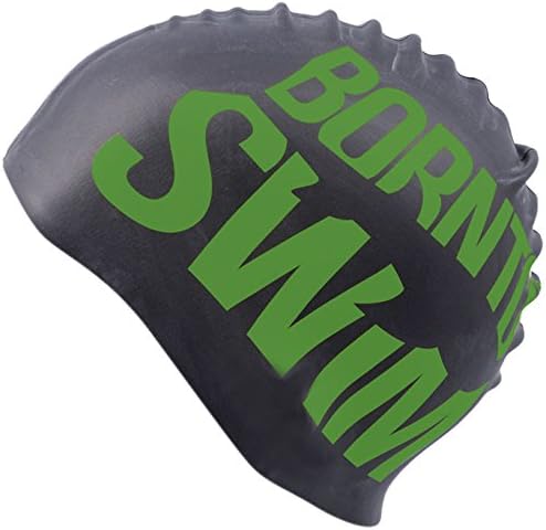 Boron NTO Silicone Swim Swimming Cap For
