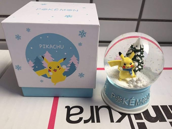 Amazon Co Jp ピカチュウ スノードーム ポケモン 韓国 ロッテリア限定 スノードーム ポケットモンスター スノーグローブ クリスマス ホビー