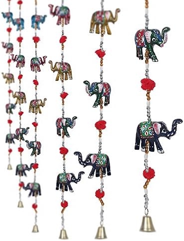 GREENTOUCH CRAFTS Paper Mache Door Hanging (96 cm, Multicolour)