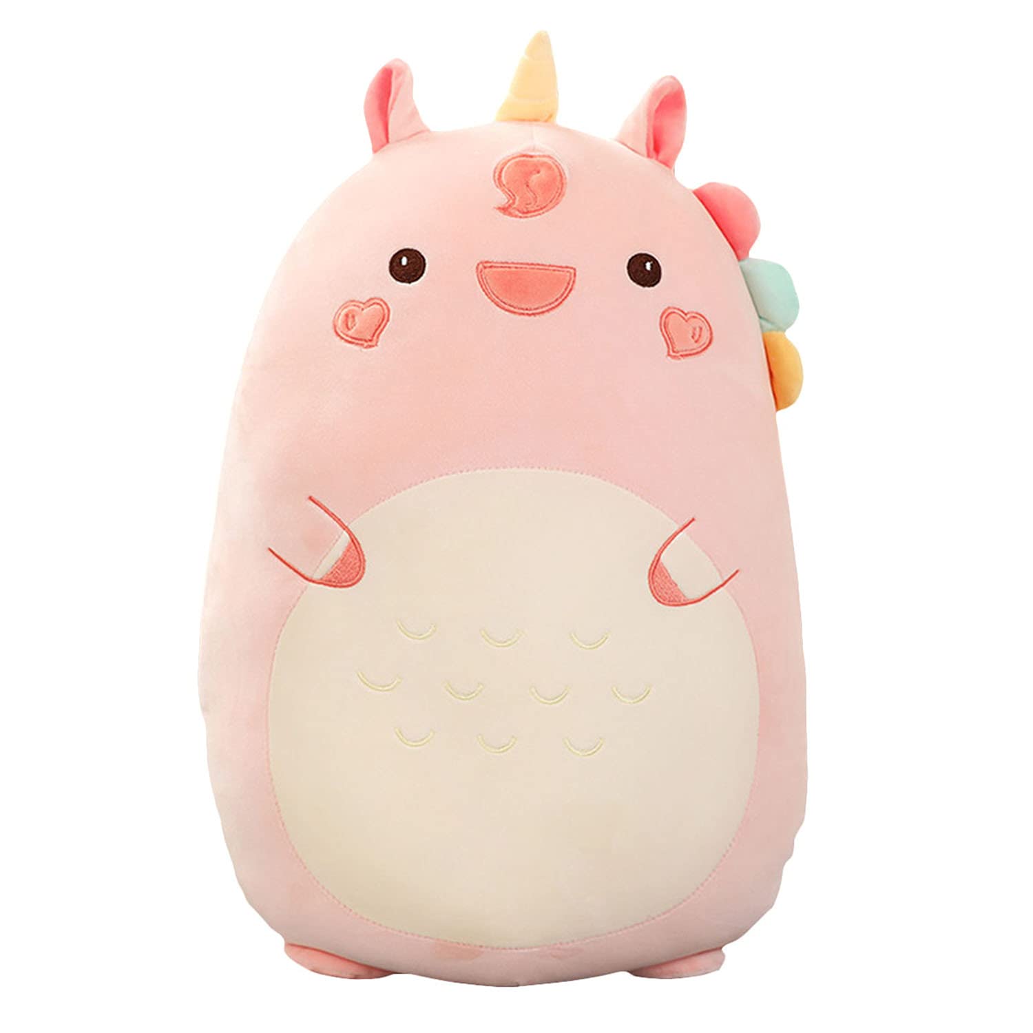 Kekeso Unicorn Plush Hugging Pillow Cute Stuffed Animal Plush Toy Throw Pillow (Unicorn, 60cm/23.62in)