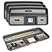 Madesmart (4 Pack) Small Plastic Drawer Organizer Trays 4-Section Office Desk Drawer Organizer Insert