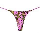 Southern Sisters Pink Camo Hunting Thong Women's (Pack Of 1)