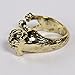 ClothingLoves Women's Cute Pug Burnished Wrap Ring Adjustable Bronze