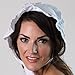 One Size Solid White Cotton Traditional Pioneer Bonnet