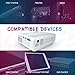 VIVIMAGE C3 Portable Projector with 2600 Lux, Mini Home Cinema Video Projector, Support 1080P 3D, TV Stick, PS4, Xbox, Laptop and Smart Phone with HDMI, VGA, AV, USB