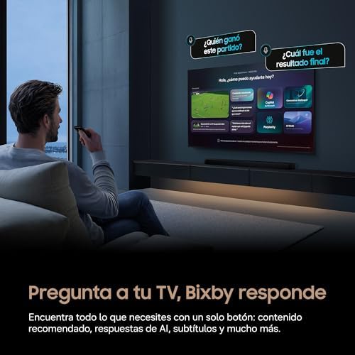 Smart TV Mini LED M72H 4K de 43 polegadas com Vision AI Companion, AI Mode Football TV Plus, Desporto, Cinema e Gaming