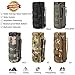 Outdoor Gear Mesh Flask Bag Drawstring Water Bottle Pouch Molle Water Bottle Attachment ACU CP Camouflage Tactical Hiking Camping (ACU)