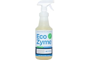 KINZUA ENVIRONMENTAL Eco-Zyme, Enzyme Cleaner Concentrate with Professional Strength, Multipurpose Cleaner Concentrate & Kitchen Degreaser Spray for Floor, Carpet, Concrete, Walls & More, 32 fl oz