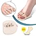 Price Xes Toe Splint & Straightener, Adjustable Loops Hammer Toe Correctors Brace w/Slip-on Cushion Metatarsal Pads for Claw Curled & Crooked Toes - Support Guard for Pre Post Surgery (3 loops right)