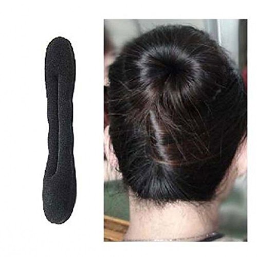 Women Bun Maker Roller Braid Twist Elastics Pins Hair Design Styling Tools Kit