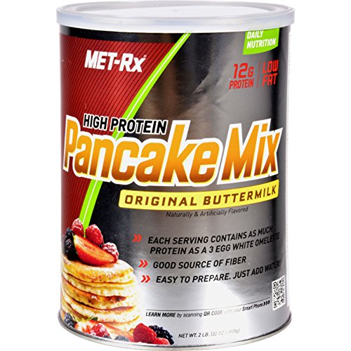 Met - Rx Protein Plus Pancake Mix Original Buttermilk - 32 oz - High Protein - Original Buttermilk Flavor