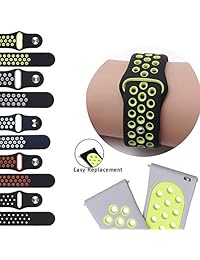 YOOSIDE Vivoactive 3 Correa de reloj, 6 unidades, 0.787 in de silicona suave de liberación rápida, correa de repuesto para Garmin Forerunner 645 Vivomove HR Vivoactive 3 Samsung Gear Sport S2 Classic TicwatchE Suunto 3