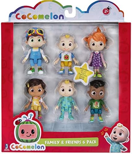 CoComelon Official Friends \u0026 Family, 6 