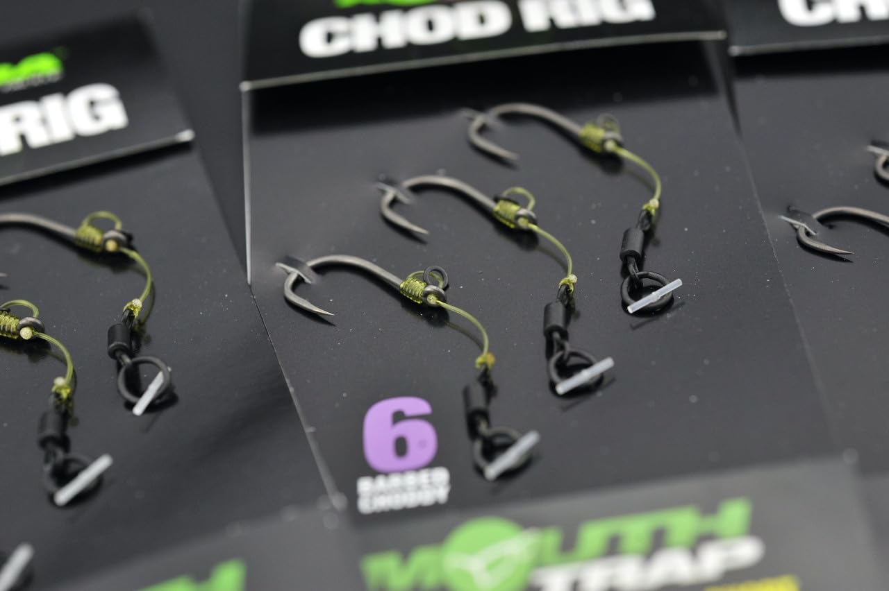 Korda Ready Tied Chod Rigs (Short Barbed Size 8)