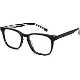 Dollger Blue Light Blocking Glasses For Woman Men Square Rectangle Computer BlueLight Glasses Non-Prescription Glasses