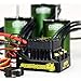 Castle Creations Sidewinder 4 Sensorless ESC & 1406 4600KV Brushless Motor Upgrade for 1/10 RC Vehicles Basher Edition, Black, Green