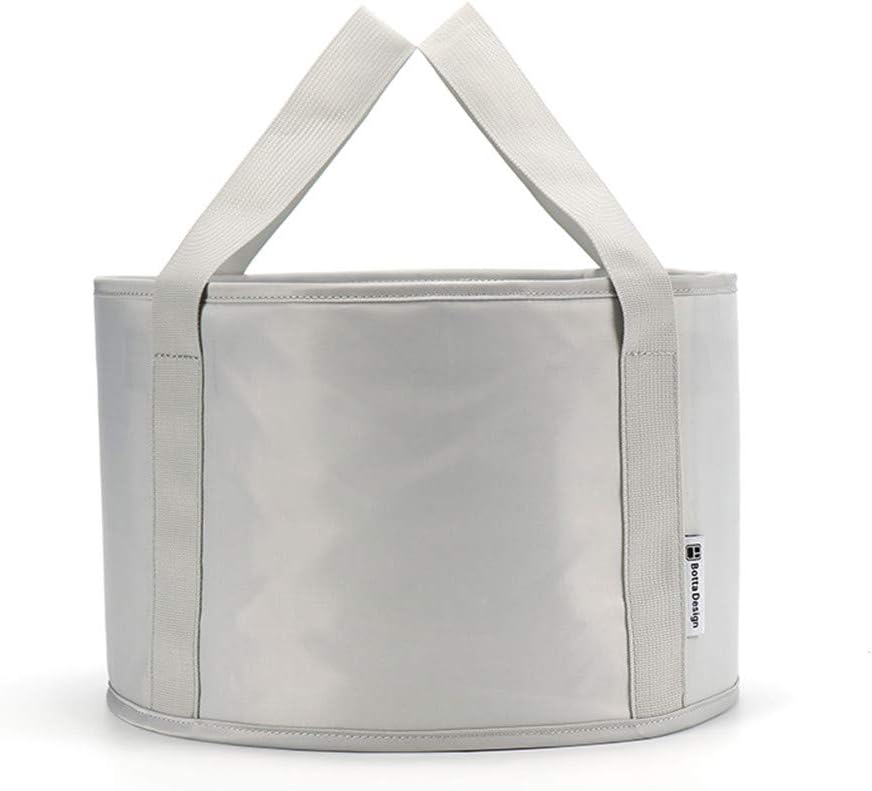 DEELUCK Collapsible Camping Buckets Water Storage Container Multi-Functional Foldable Foot Bath Waterproof Water Basin Sink for Washing/Camping/Travel/Outdoor
