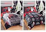 Star Wars Kylo Ren Reversible Kids Twin / Full Size Bed Comforter - 72