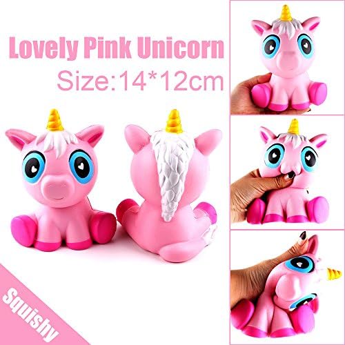 Squeeze Toys,Slow Rising Squishy Toy Stress Relieve Decompression Toy-ODGear (Unicorn)