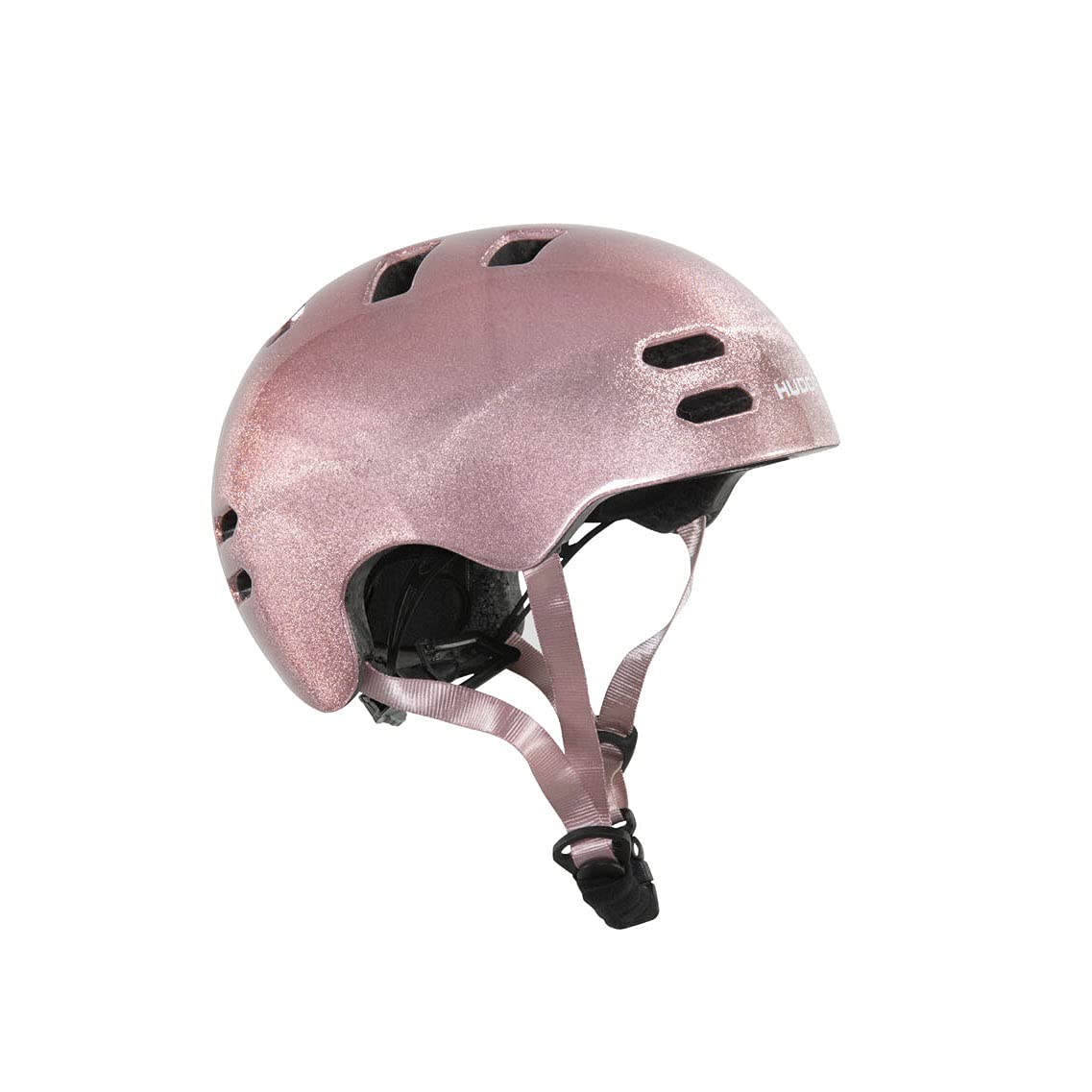 HUDORA Reflect Rose Skater Helmet, Skateboard Helmet, Scooter Helmet, Bicycle Helmet, Various Sizes, Protection, Protector for Inline Skates, Bicycle, Skateboard