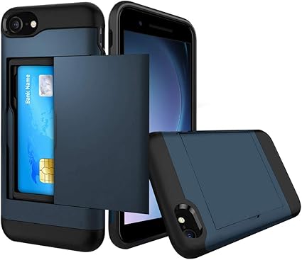Amazon Iphone Se ケース 第2世代 Iphone8 ケース Iphone7 ケース カード収納 米軍mil規格取得 耐衝撃 指紋防止 傷防止 全面保護 落下防止 携帯カバー ケース カバー 通販