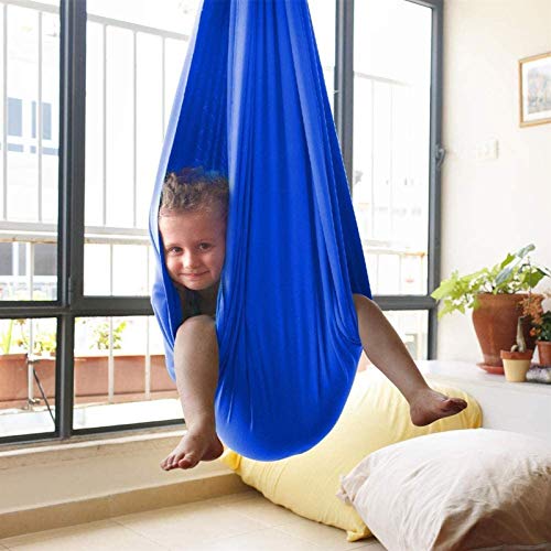 WCX Indoor-Therapieschaukel for Kinder Indoor Therapy Sensory Swing Cuddle Hammock Kuschel-Hängematte Sensorische… – Bild 3