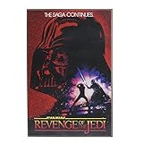 Silver Buffalo SW2436 Disney Star Wars Revenge Of the Jedi Wood Wall Art, 13 x 19 inches