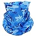 ACBungji 9PCS Multifunction Magic Motorcycle Outdoor Sport Seamless Colorful Tube Half Face Wrap Headband Scarf