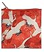 LOQI Museum Womans Haori with White and Red Cranes Reusable Shopping Bag, Multicolored