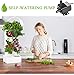 BlueSkyGrow Self Watering Planter – Vertical Garden Planter with LED Light, Water Pump, 8 Plants Herbs & Flowersthumb 2