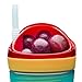 Zak! Designs Zak! Snak Snack & Drink Container Featuring The Minions, 4 oz. Snack and 10 oz. Drink in One Easy To Open Container, BPA-free and Break-resistant Plastic